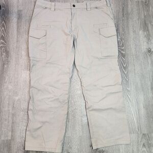FIRST TACTICAL V2 Khaki Cargo Work Pant Men's 42/30